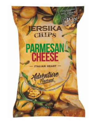 Chipsy ziemniaczane o smaku sera parmezan - JERSIKA - 90g