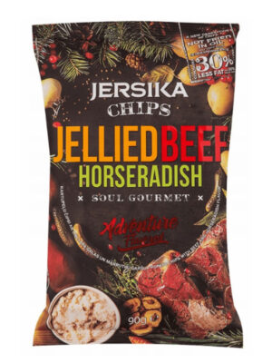 Chipsy ziemniaczane o smaku wołowiny i chrzanu - JERSIKA - 90g