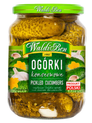 Ogórki konserwowe - WALDIBEN- 770g